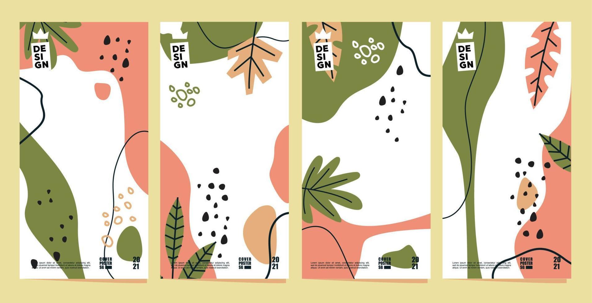 natural SUMMER BAGROUND VECTOR DESIGN Collection of SUMMER POSTER backgrounds for posters, covers