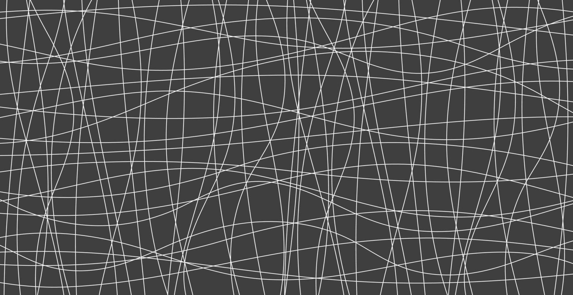 líneas dibujadas a mano. Patrón abstracto onda simple sin costuras, patrón suave, diseño web, tarjeta de felicitación, textil, fondo de tecnología, ilustración vectorial eps 10 vector