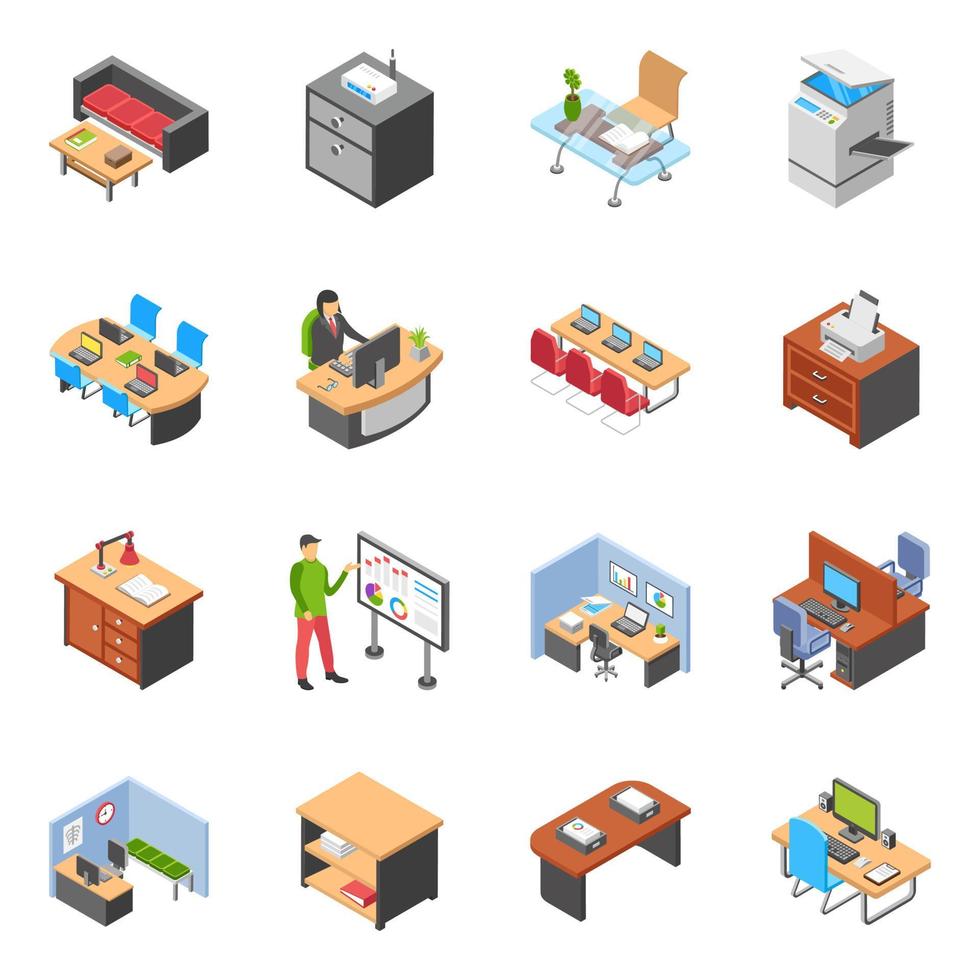 Workplace Collection Concepts vector