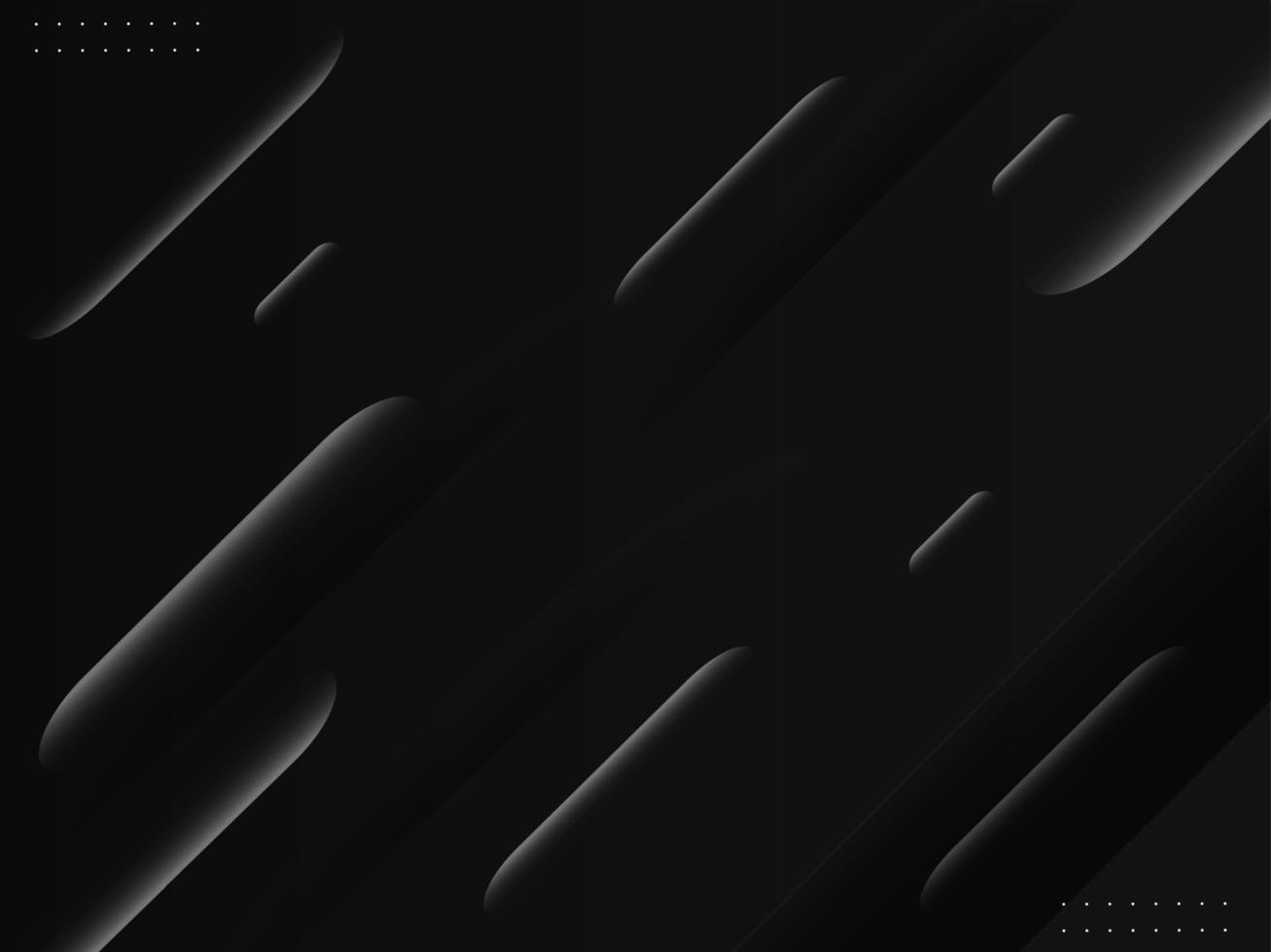 Dark geometric black abstract background elegent design pattern vector