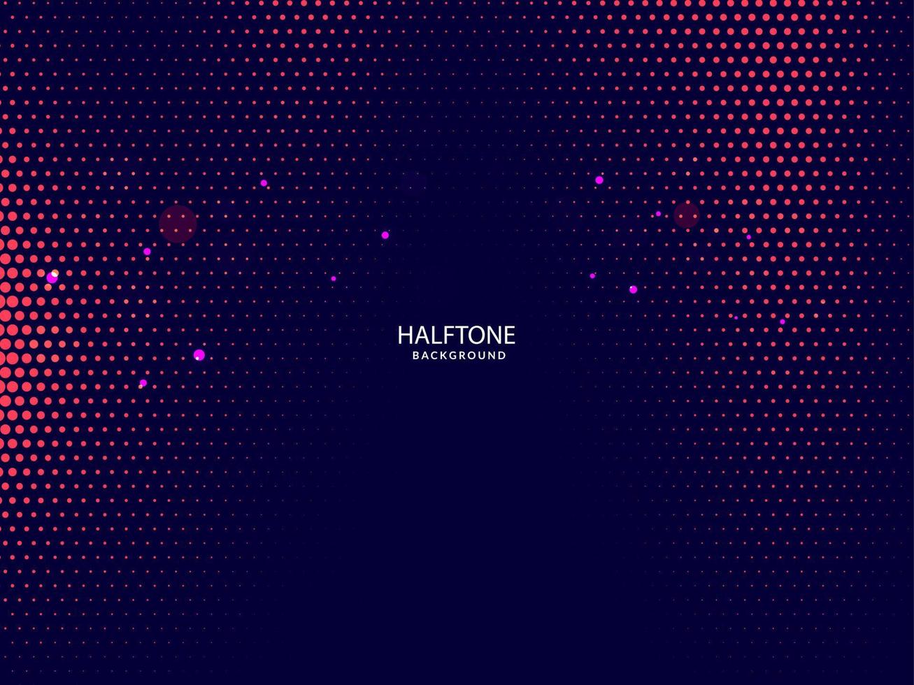 Abstract modern color gradient halftone pattern background vector