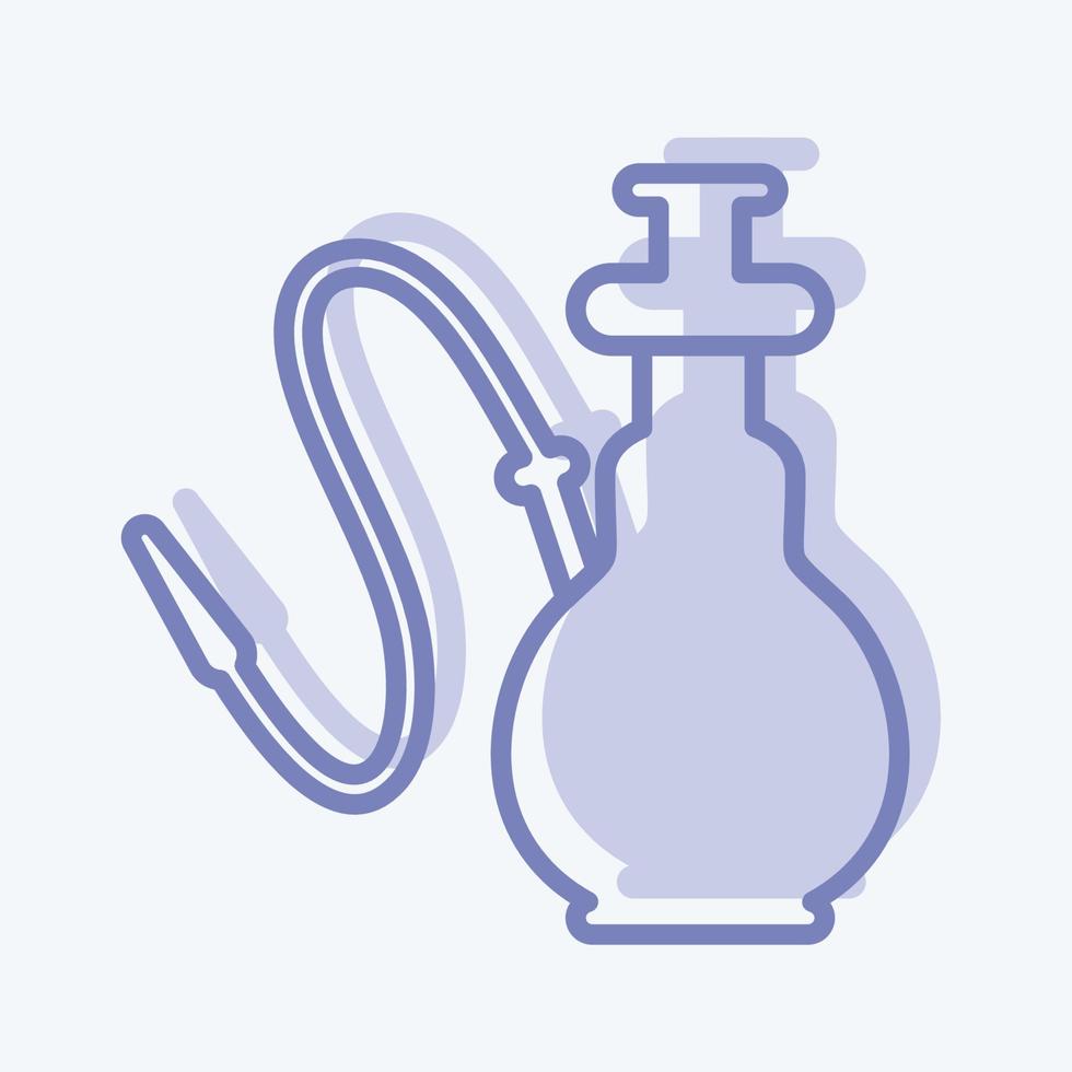 Icon Hookah - Two Tone Style - Simple illustration vector
