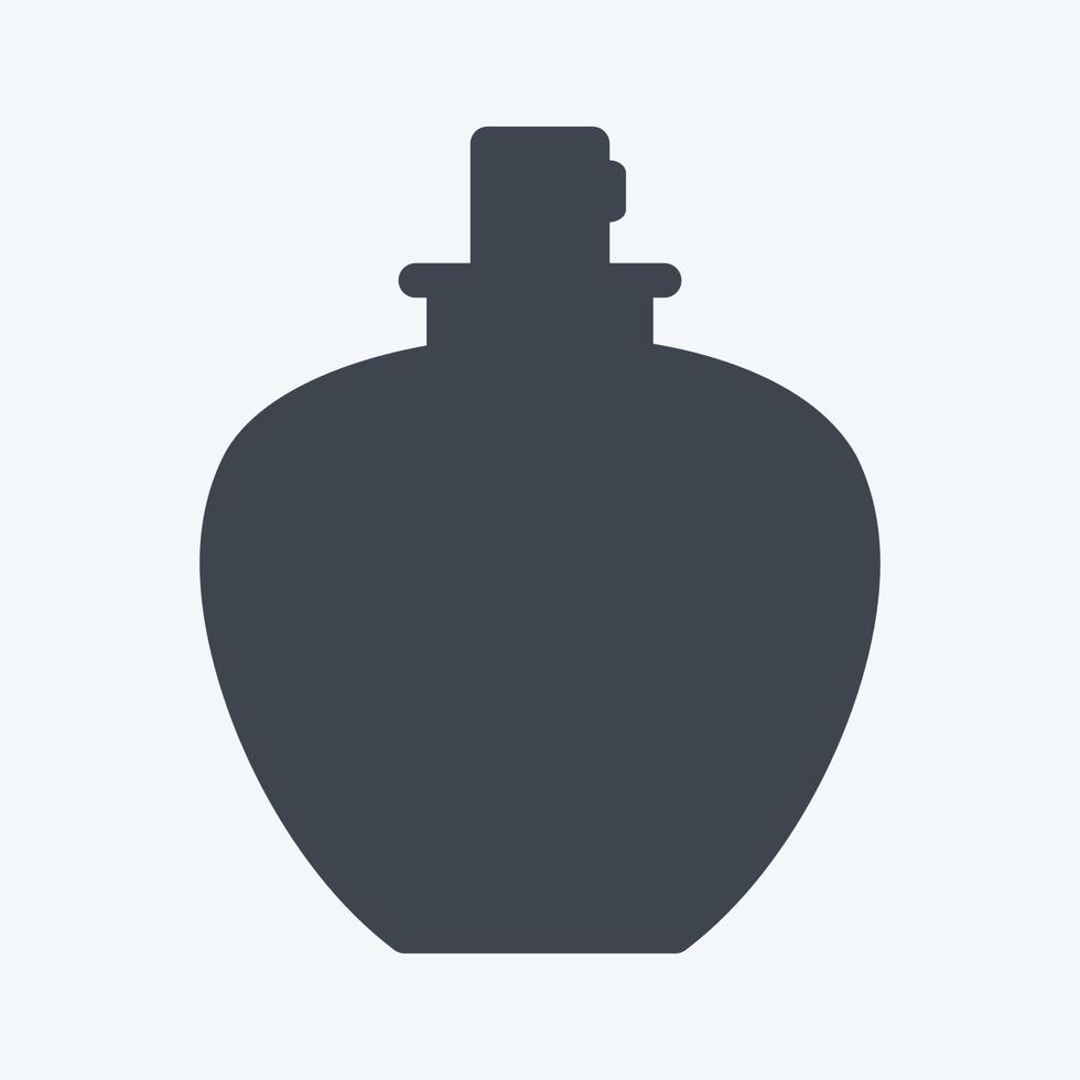 Icon Perfume 1 - Glyph Style - simple illustration, good for prints , announcements, etc vector