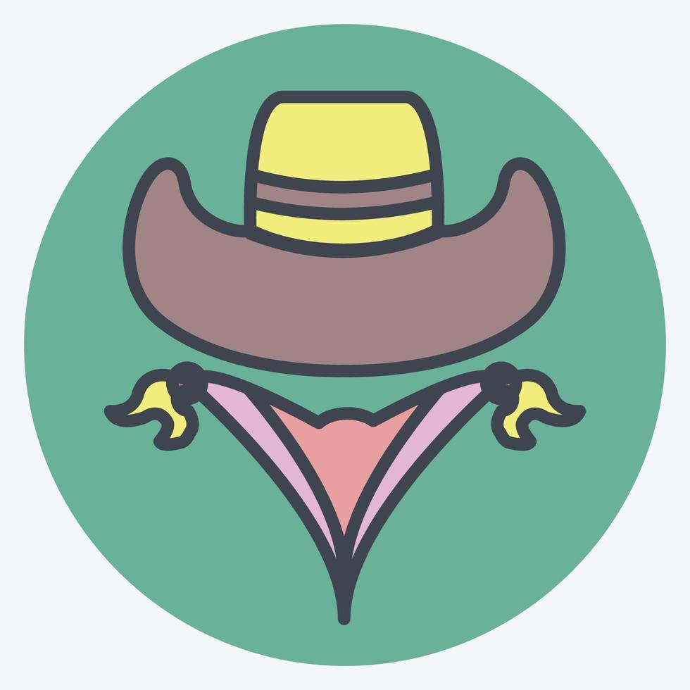Icon Bandit - Color Mate Style - Simple illustration, Good for Prints , Announcements, Etc vector