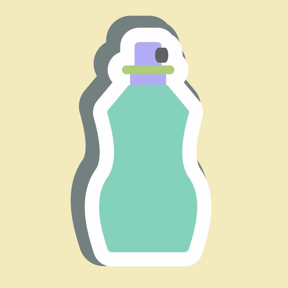 Sticker Perfume 2 - simple illustration, good for prints , announcements, etc vector