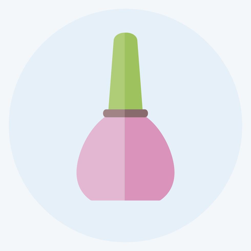Icon Nail color - Flat Style - simple illustration, good for prints , announcements, etc vector