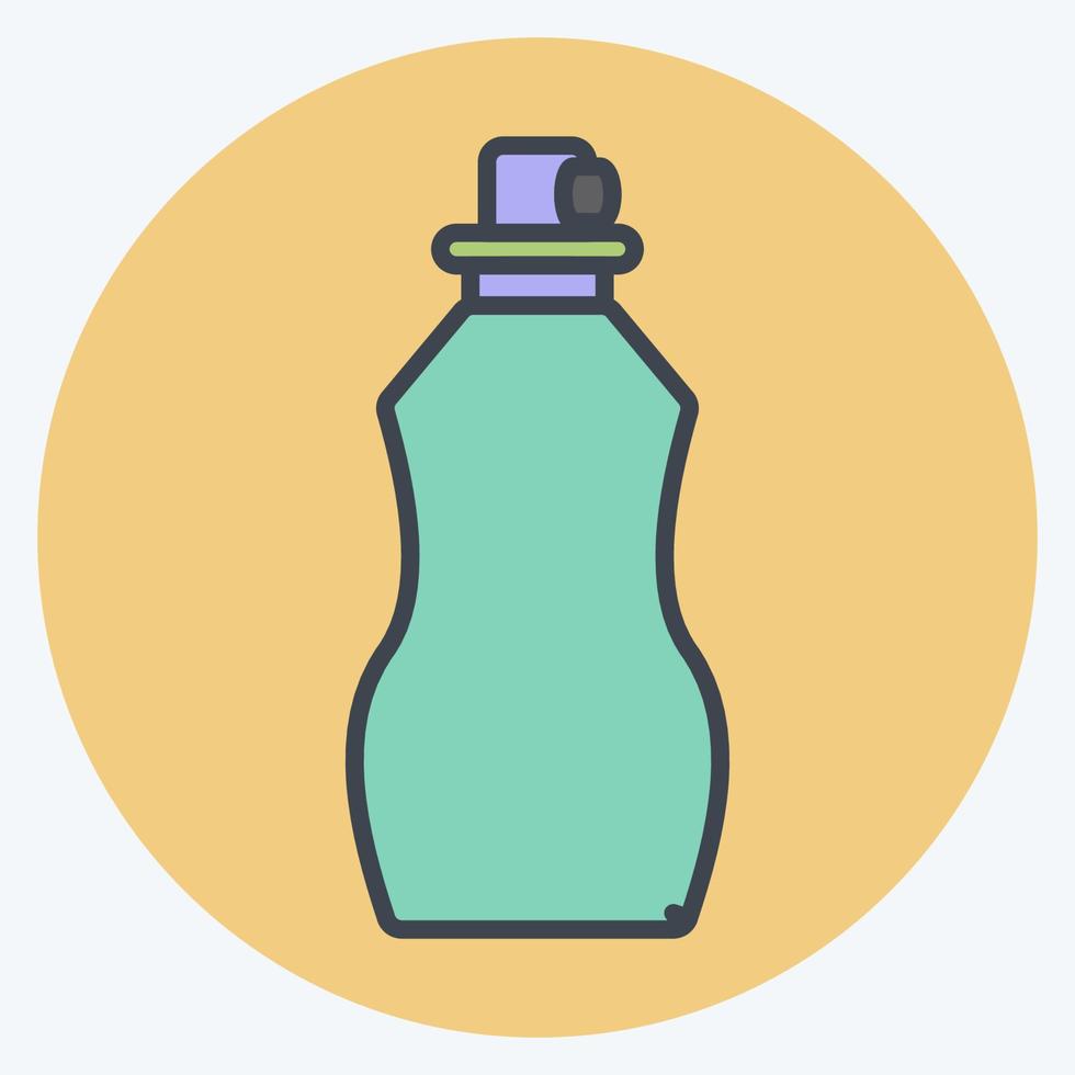 Icon Perfume 2 - Color Mate Style - simple illustration, good for prints , announcements, etc vector