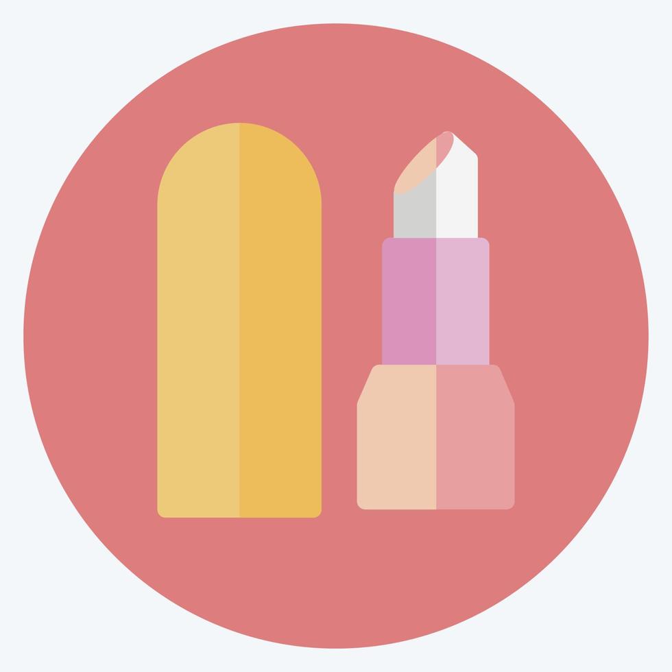 Icon Lipstick - Flat Style - simple illustration, good for prints , announcements, etc vector