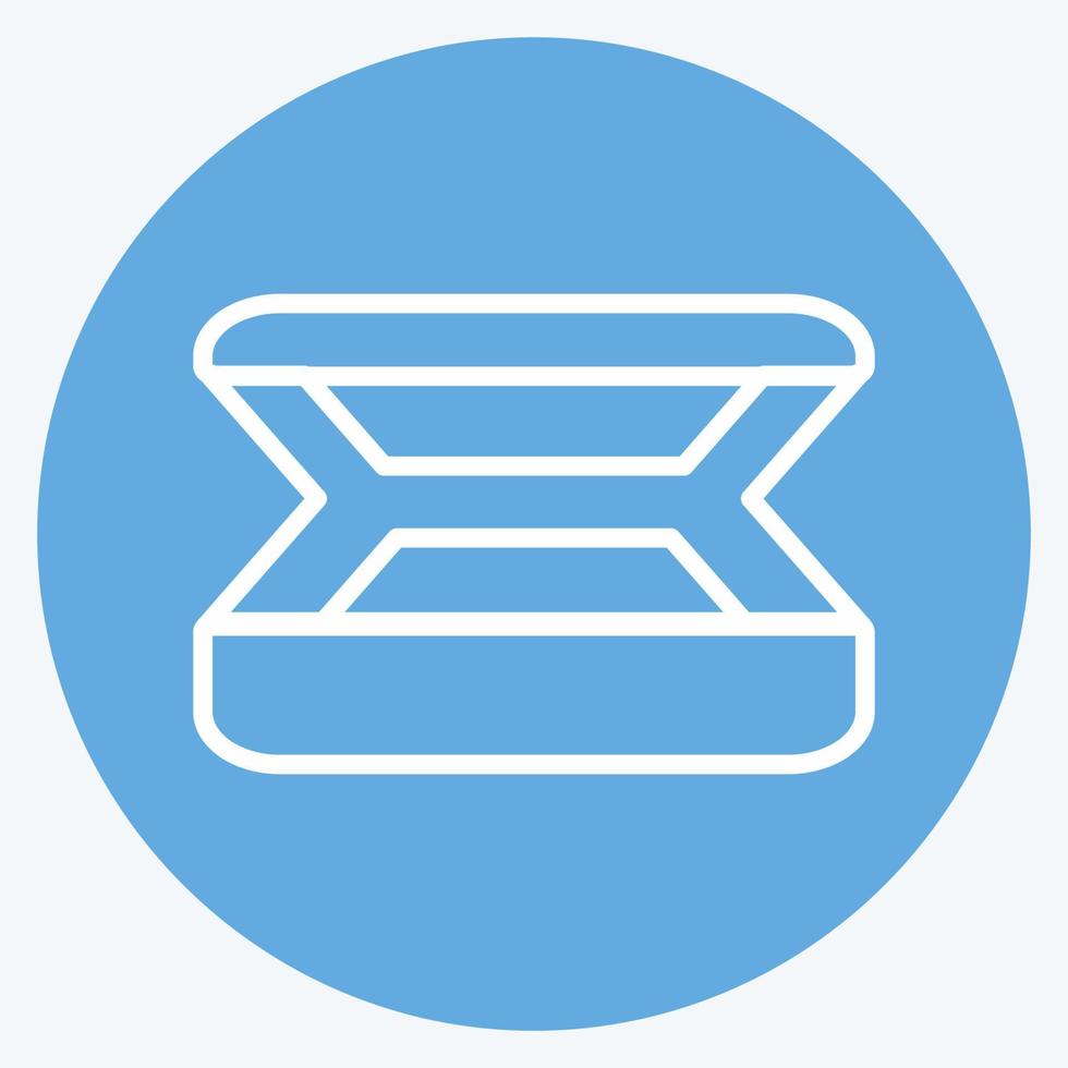 Icon Eyeshades - Blue Eyes Style - simple illustration, good for prints , announcements, etc vector