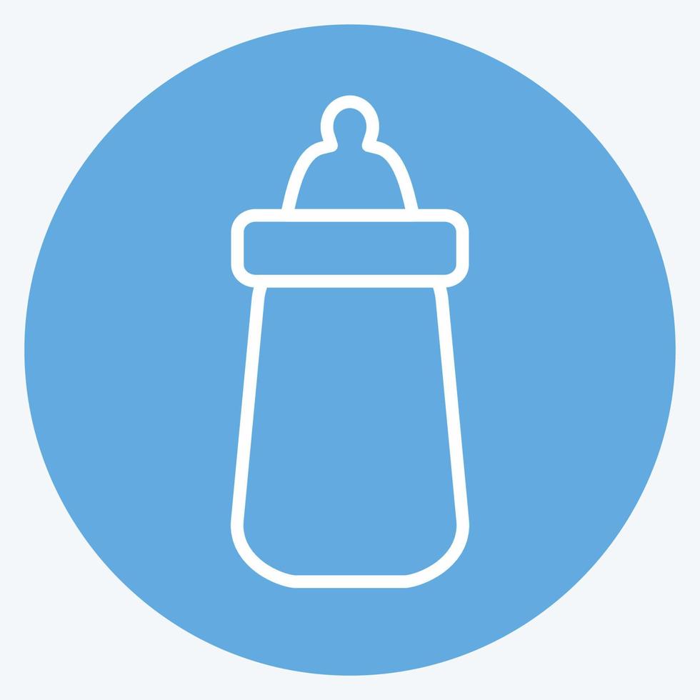 Icon Feeder 2 - Blue Eyes Style - Simple illustration vector