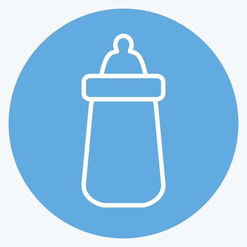 Icon Feeder 2 - Blue Eyes Style - Simple illustration vector