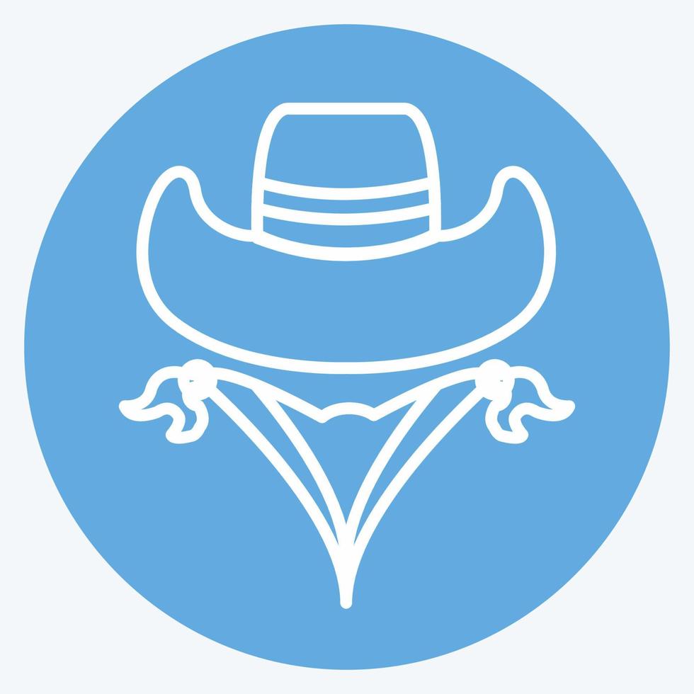 Icon Bandit - Blue Eyes Style - Simple illustration, Good for Prints , Announcements, Etc vector