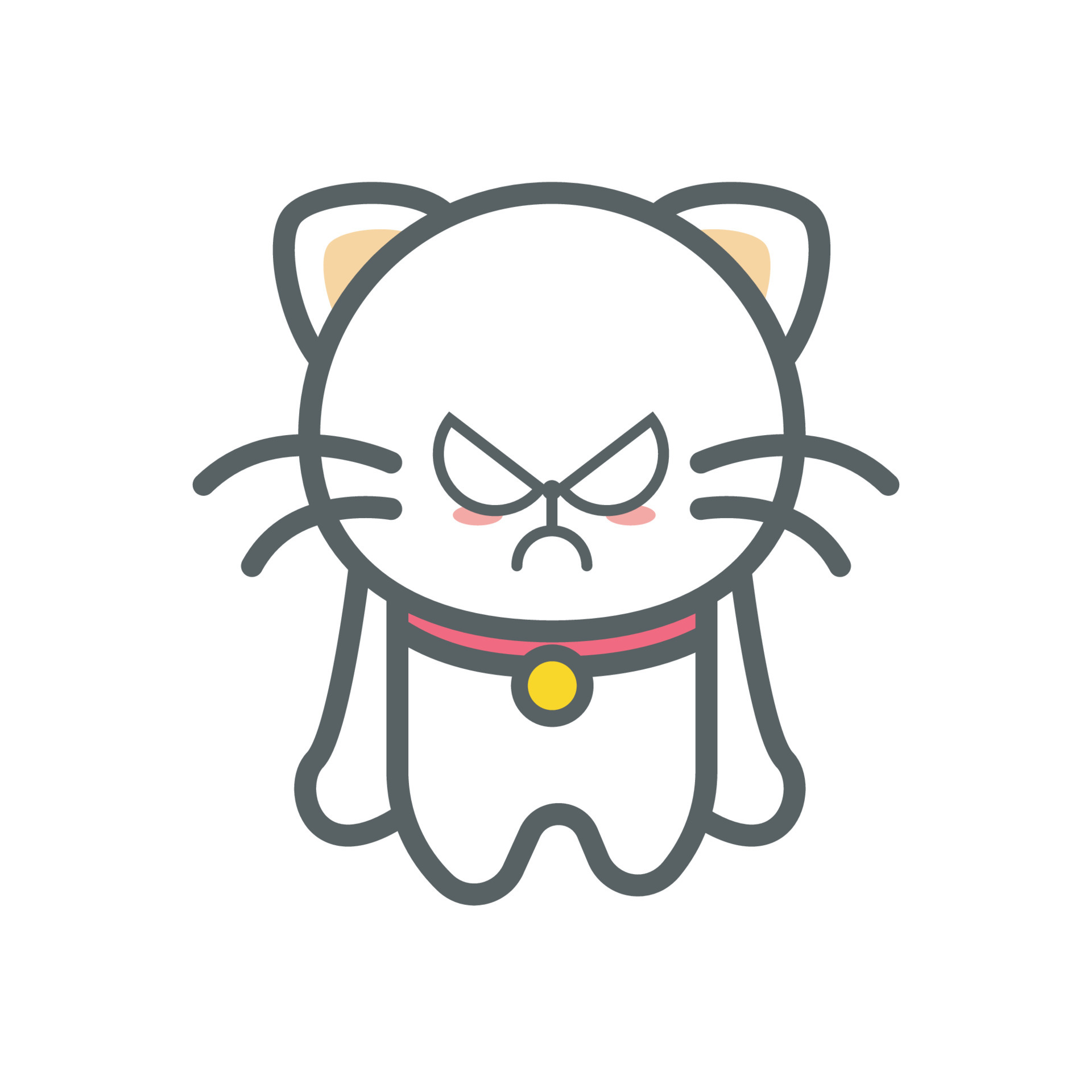 Illustration Cute Cat