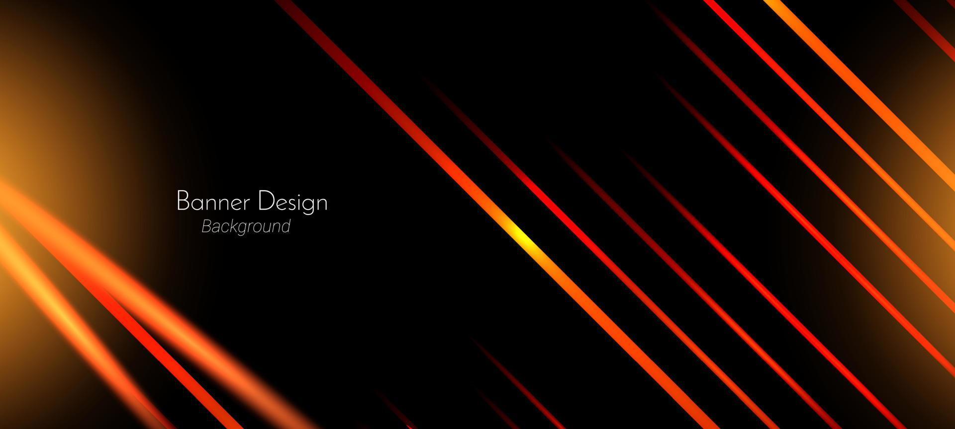 Abstract red geometric transparent gradient lines illustration pattern background vector