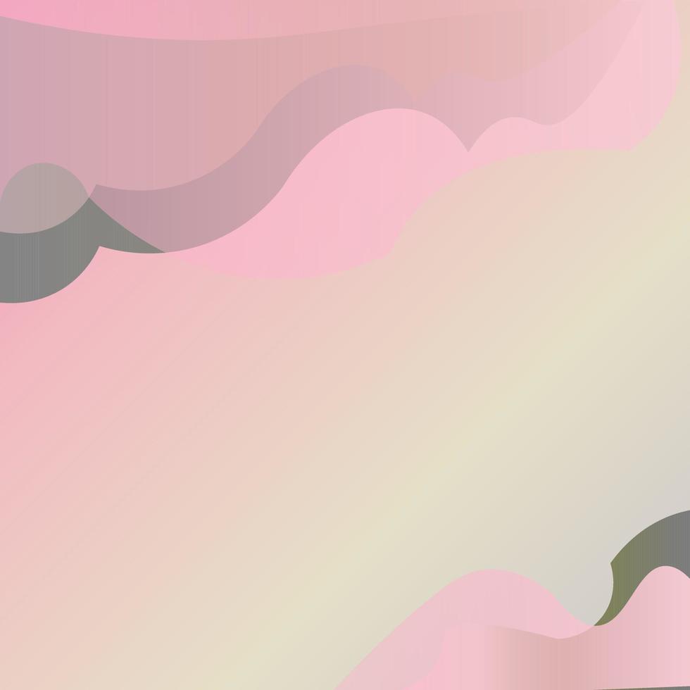 Print The background is pink with transitions to gray. For posts, ads, banners. vector
