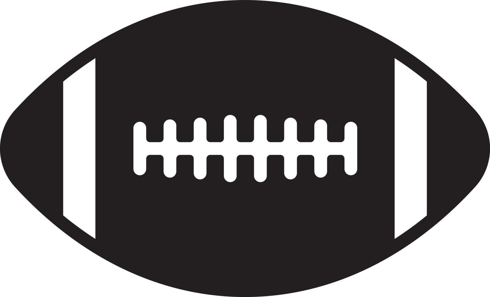 American football ball vector