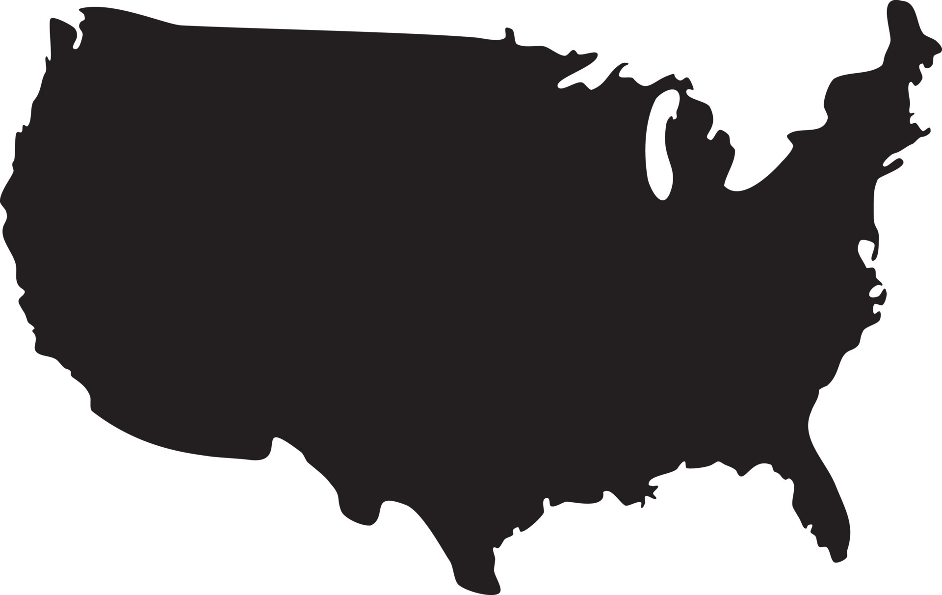 us map vector png