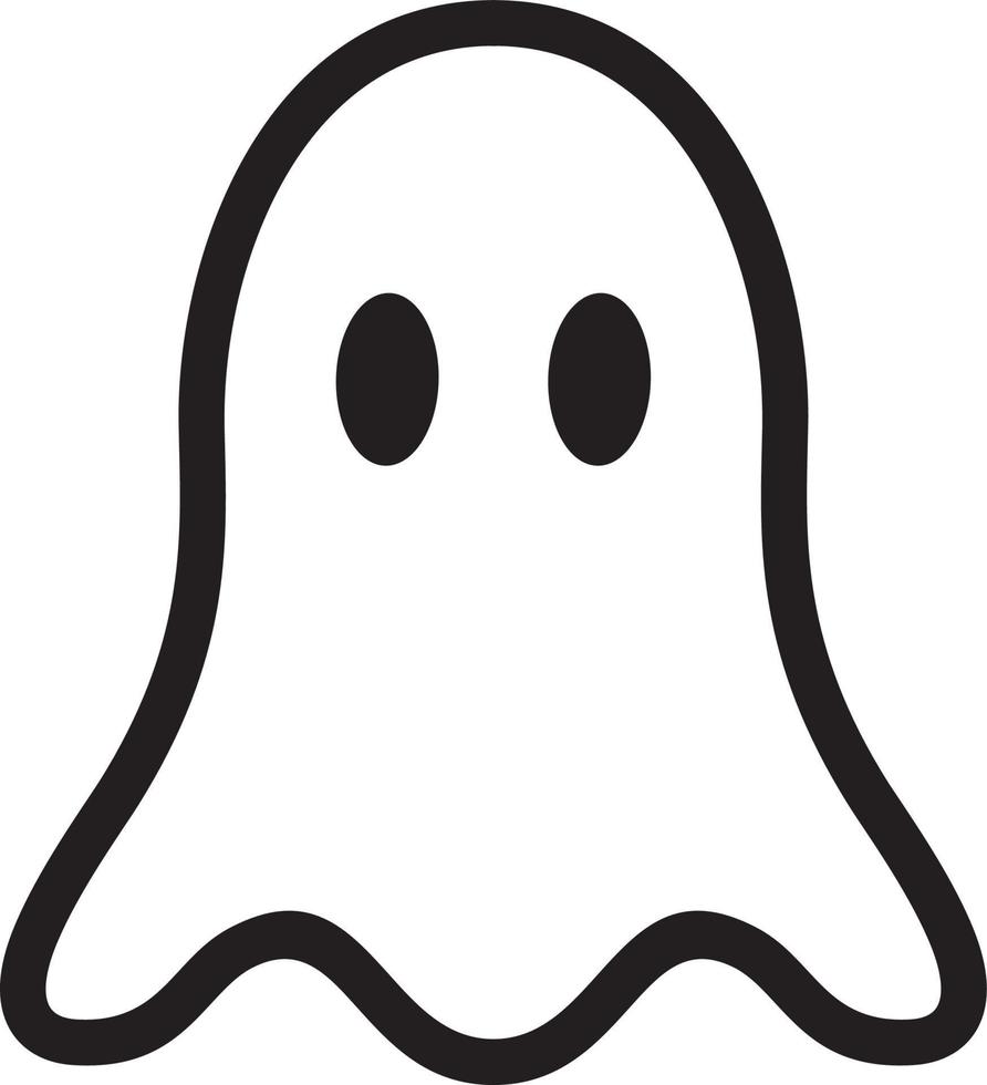 Ghost icon vector