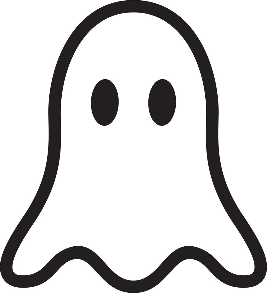 vector icono fantasma