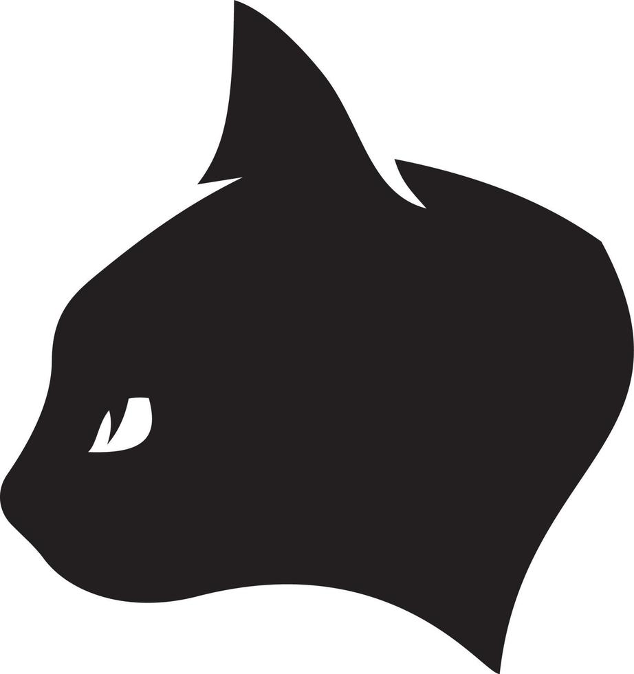 Cat silhouette icon 4791205 Vector Art at Vecteezy