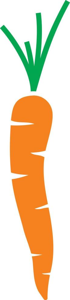 Simple Carrot vector