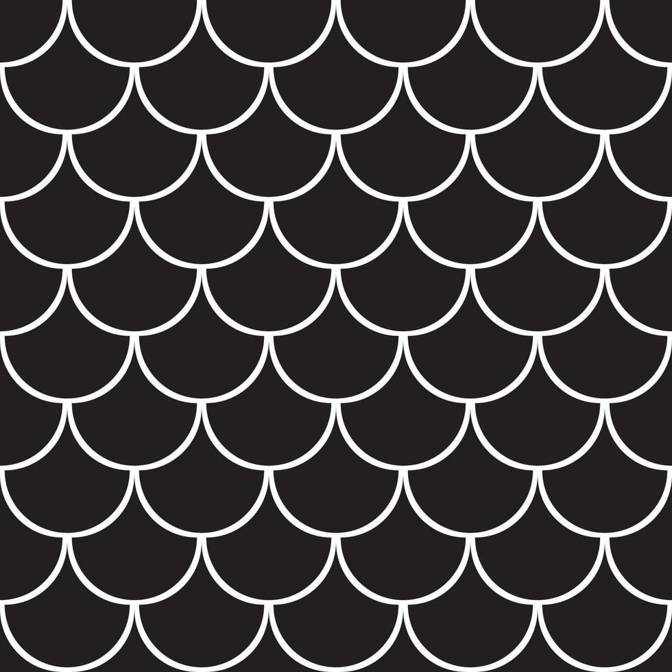 Mermaid Scales Pattern vector