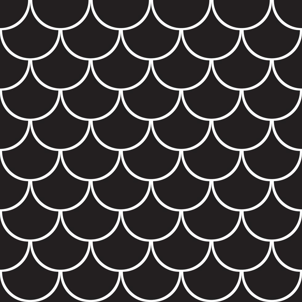 Mermaid Scales Pattern vector