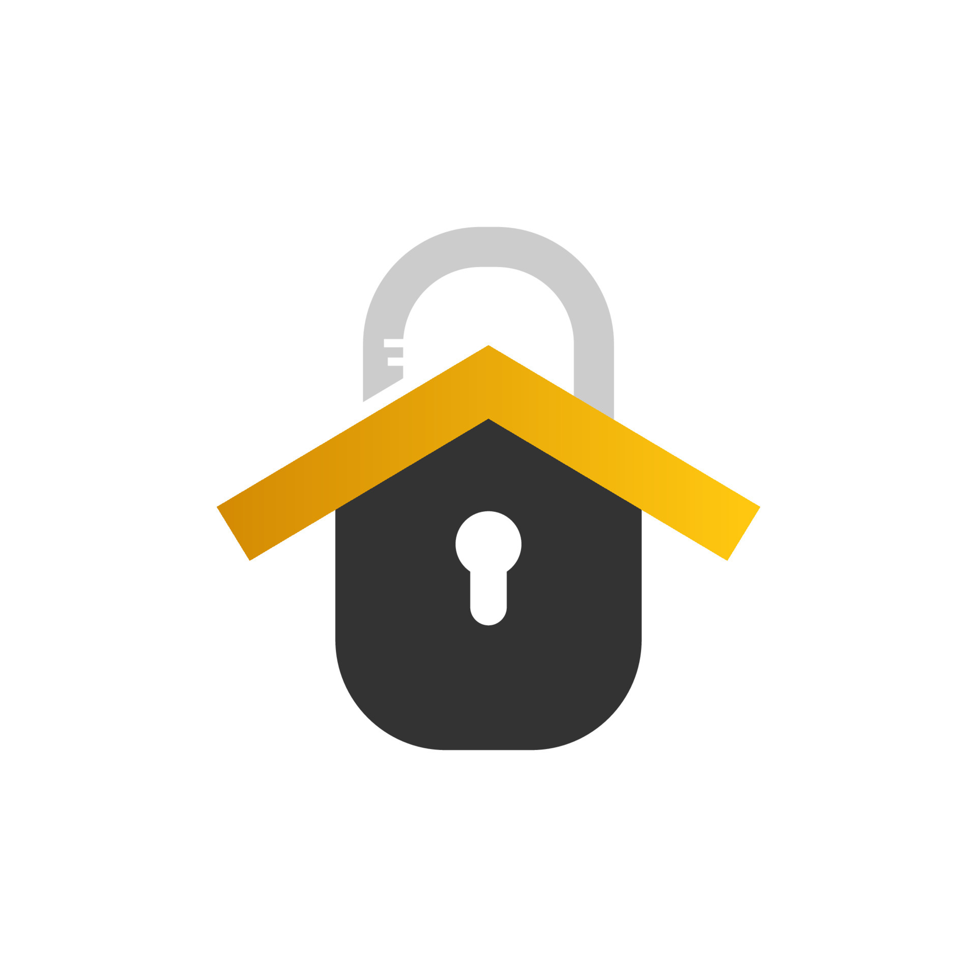 Illustration Vector Graphic of Lock House Logo. Perfect to use for ...