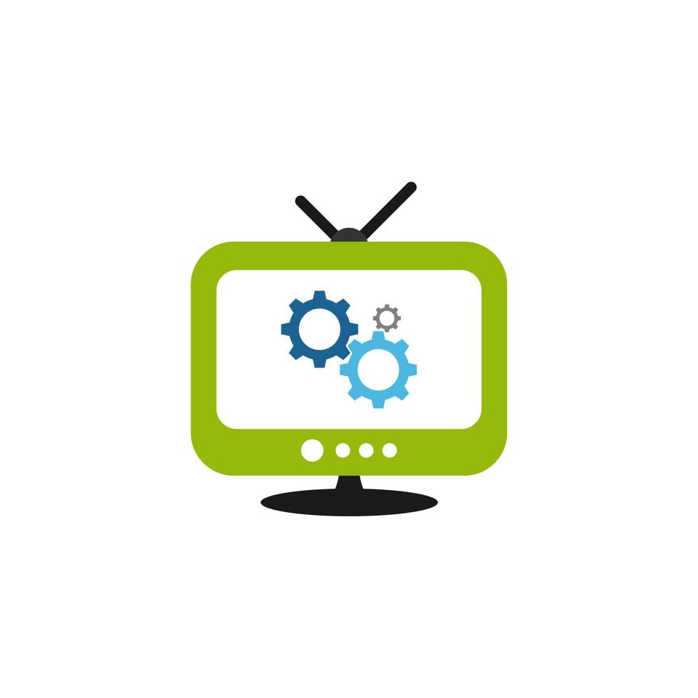 Illustration Vector Graphic of Engineer Television. Perfect to use for Technology Company