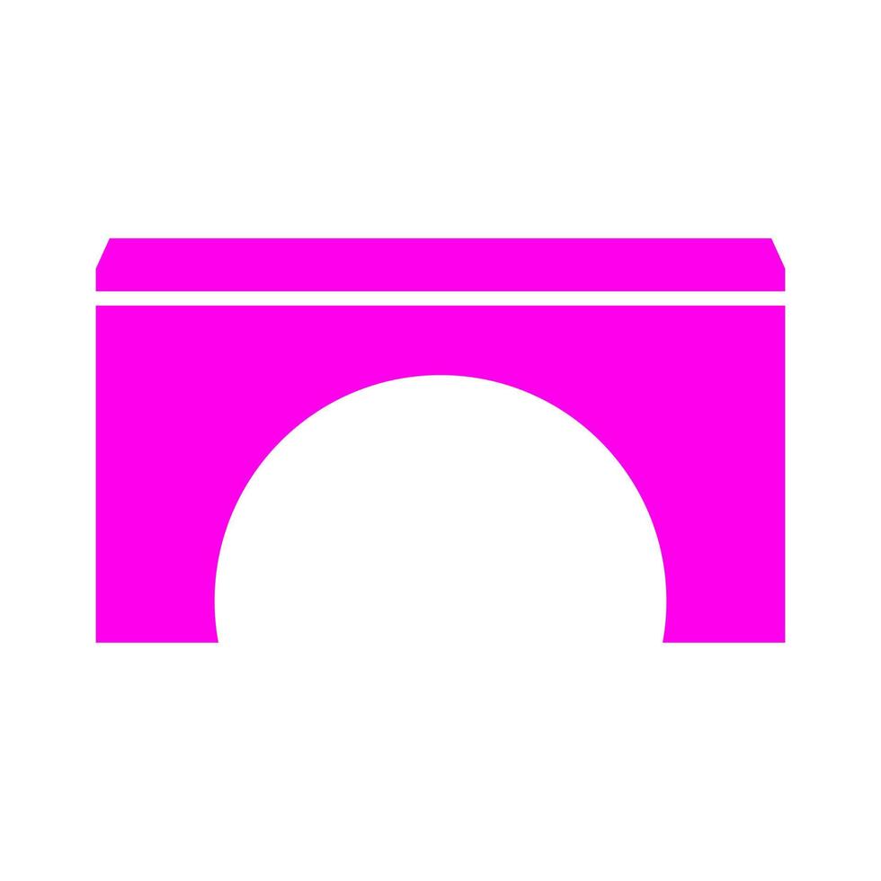 Bridge on white background vector