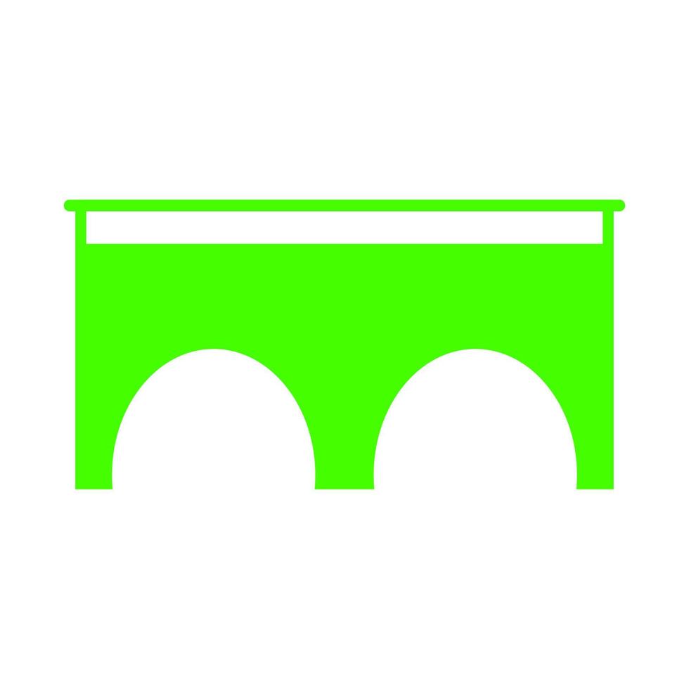 Bridge on white background vector