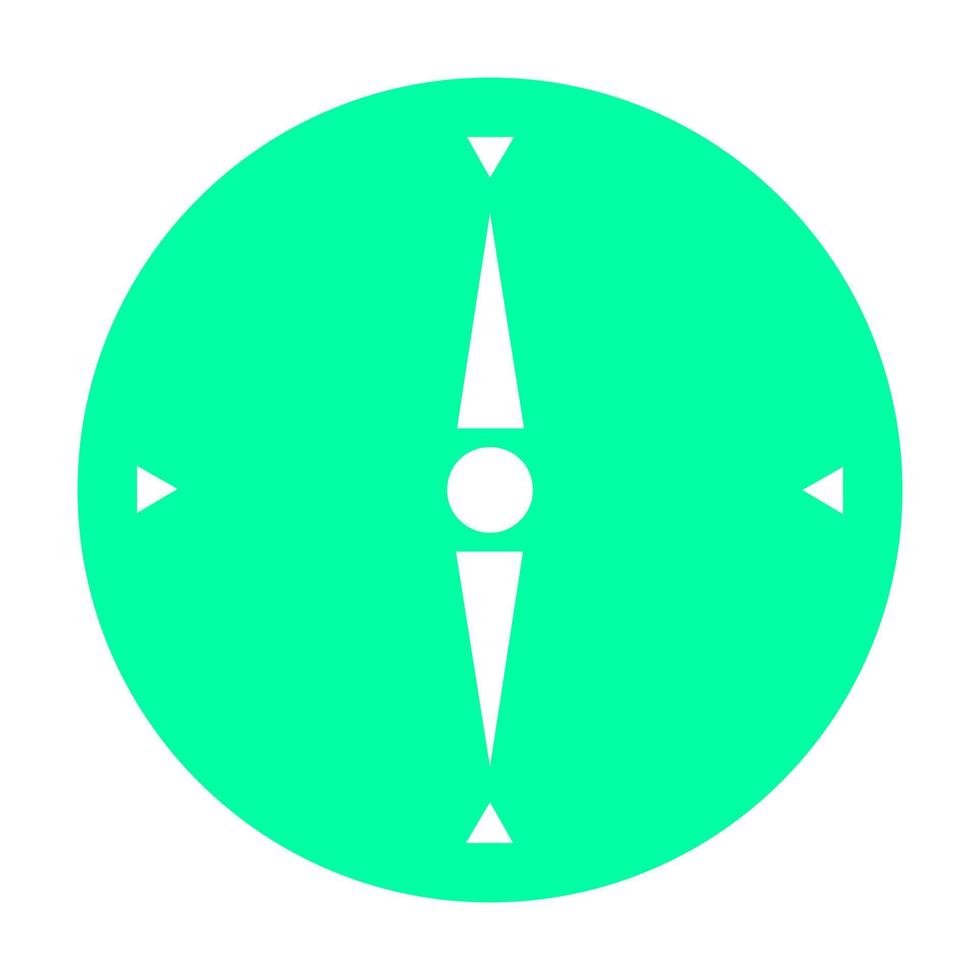 Compass on white background vector
