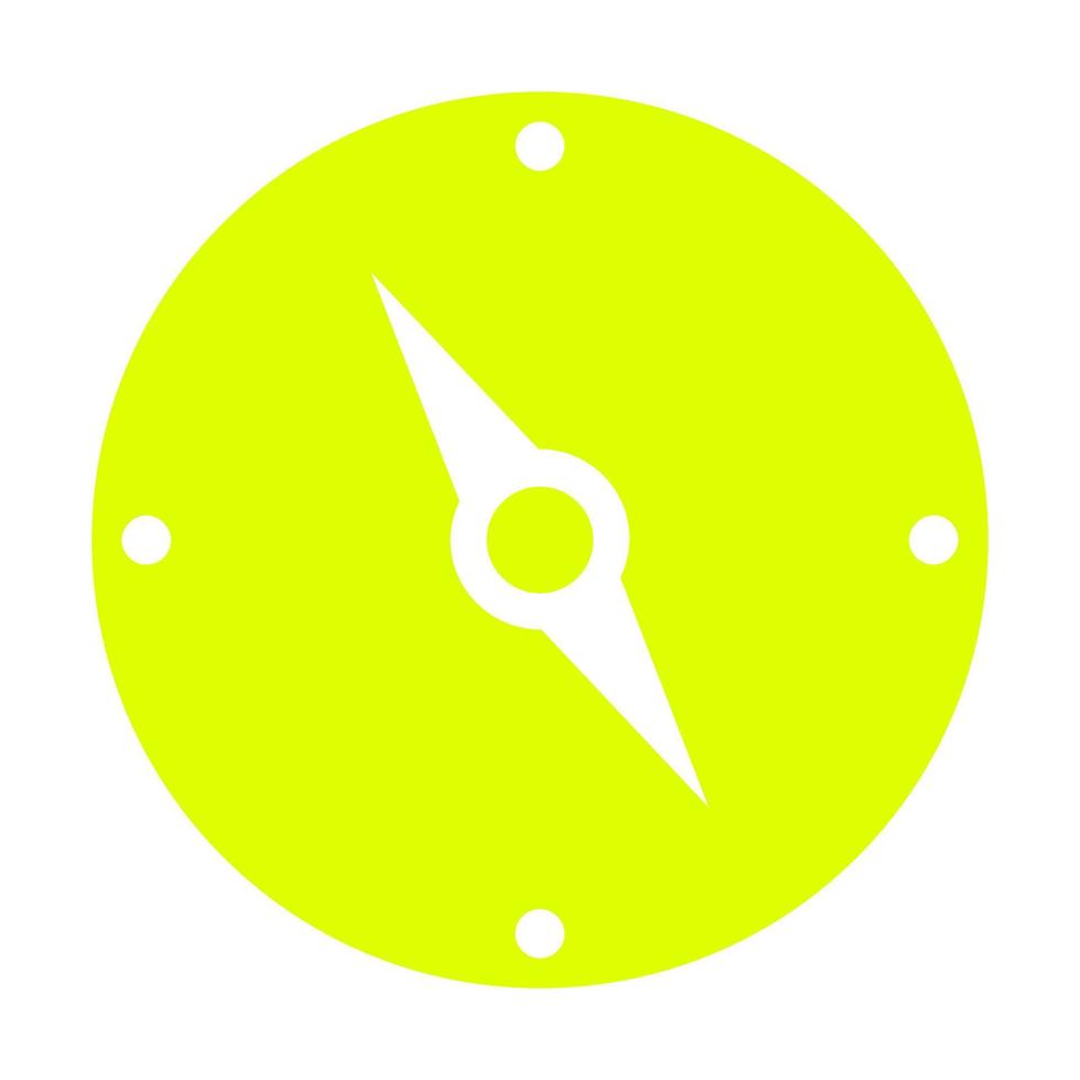 Compass on white background vector