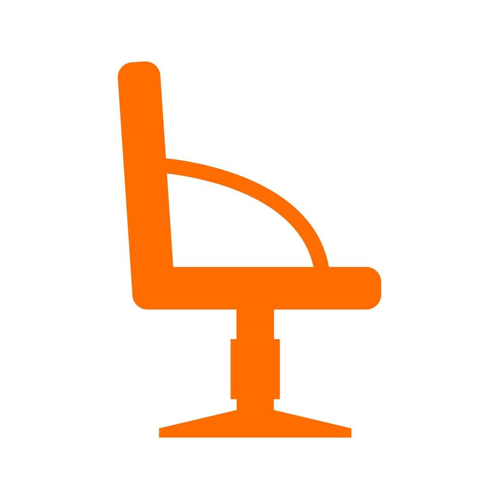 Barber chair on white background 4792342 Vector Art at Vecteezy