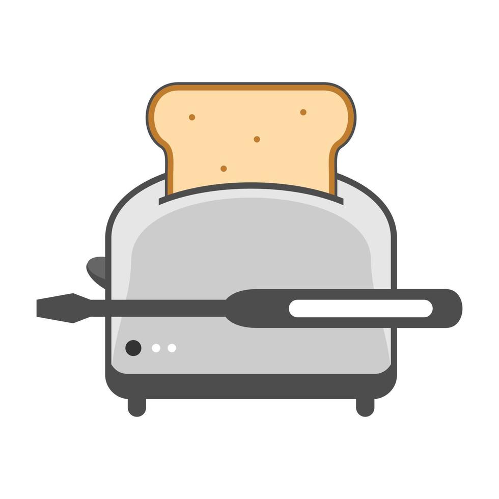 Illustration Vector Graphic of Toaster Logo. Perfect to use for Technology Company