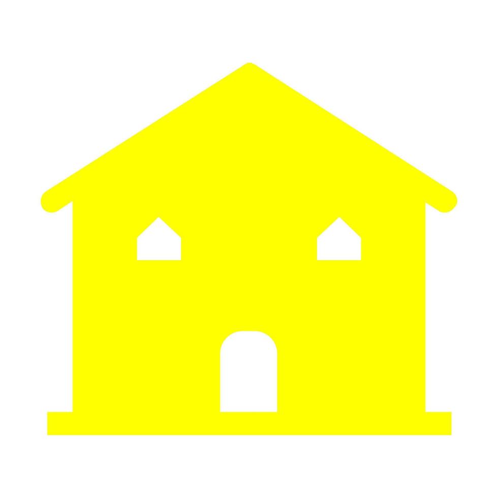 House on white background vector