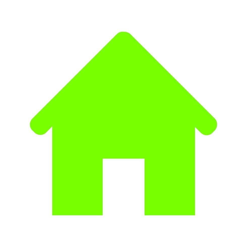 House on white background vector