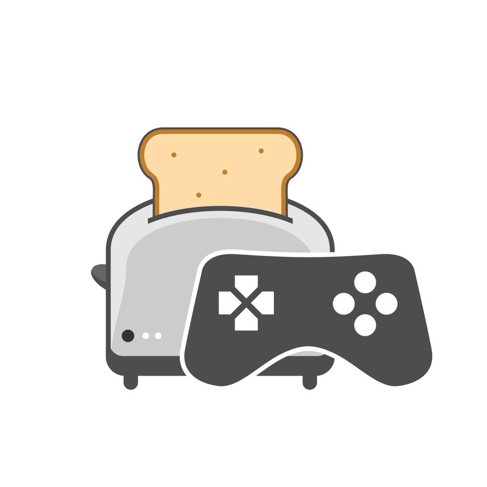 Illustration Vector Graphic of Toaster Logo. Perfect to use for Technology Company
