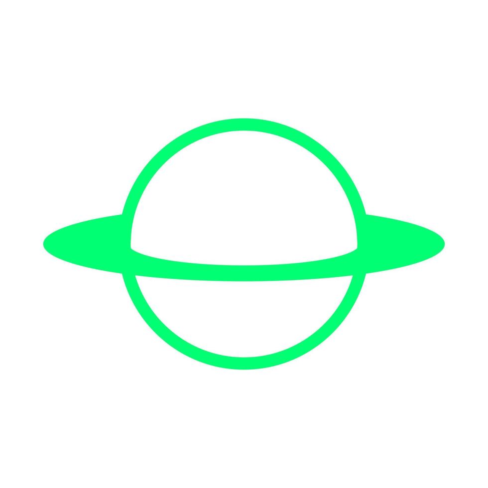 Planet on a white background vector