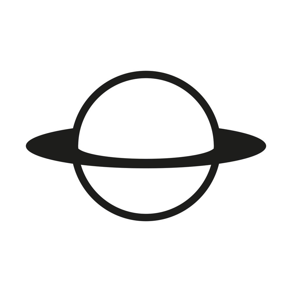 Planet on a white background vector