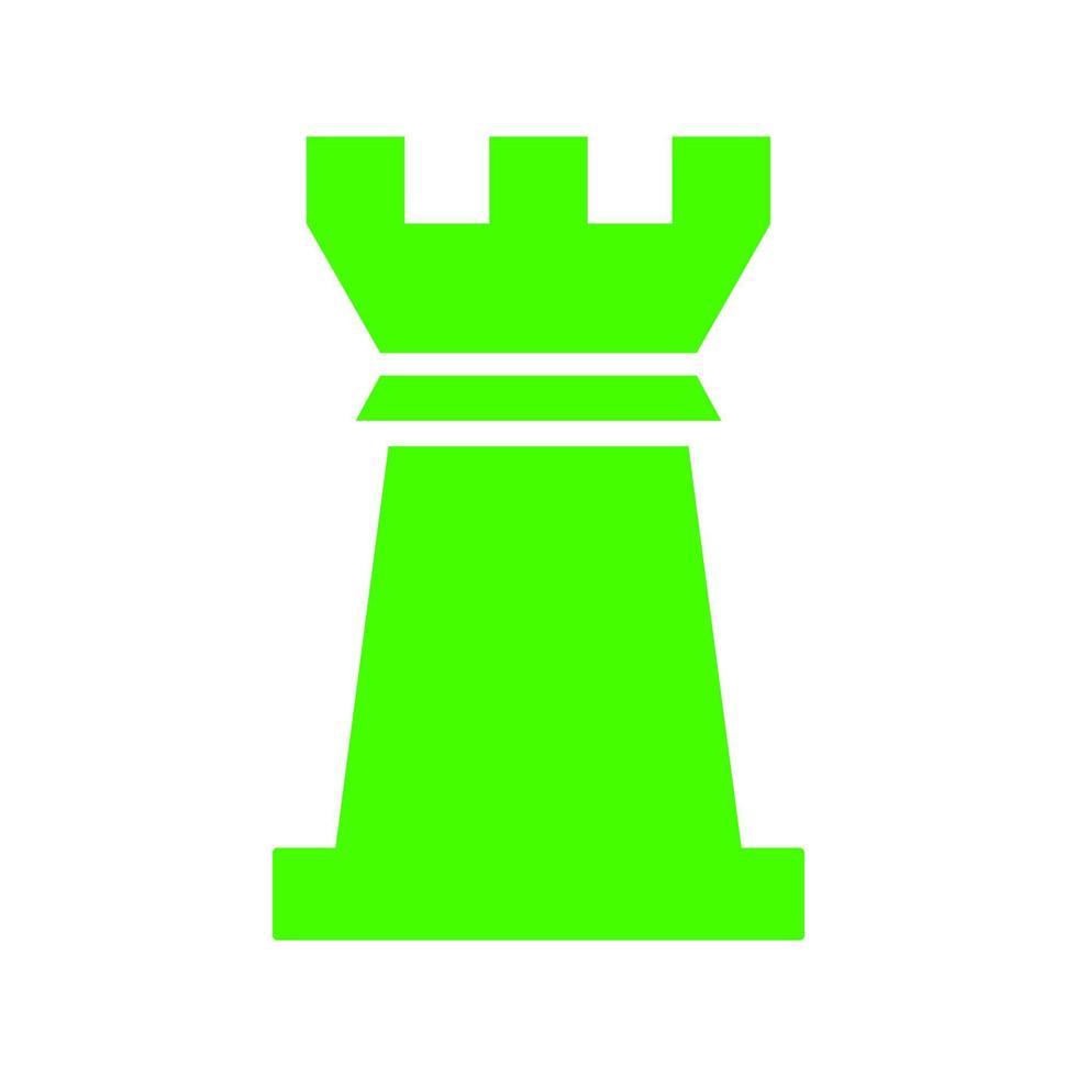 Chess pawn on white background vector