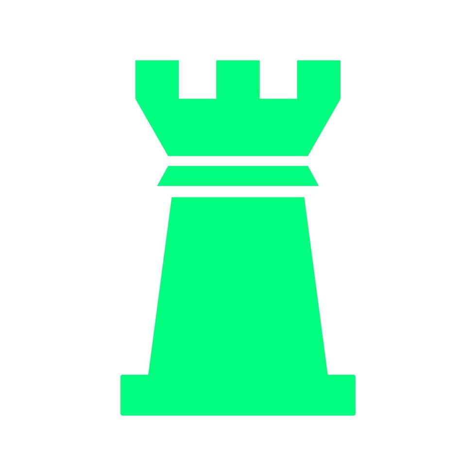 Chess pawn on white background vector