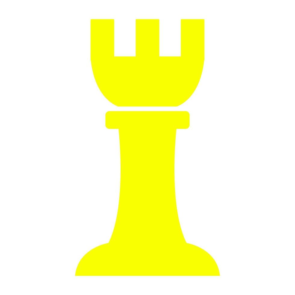 Chess pawn on white background vector