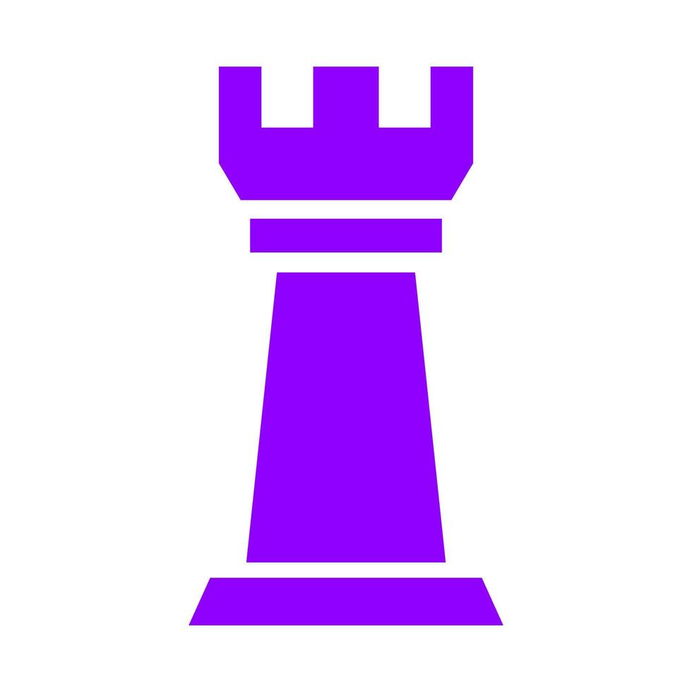 Chess pawn on white background vector