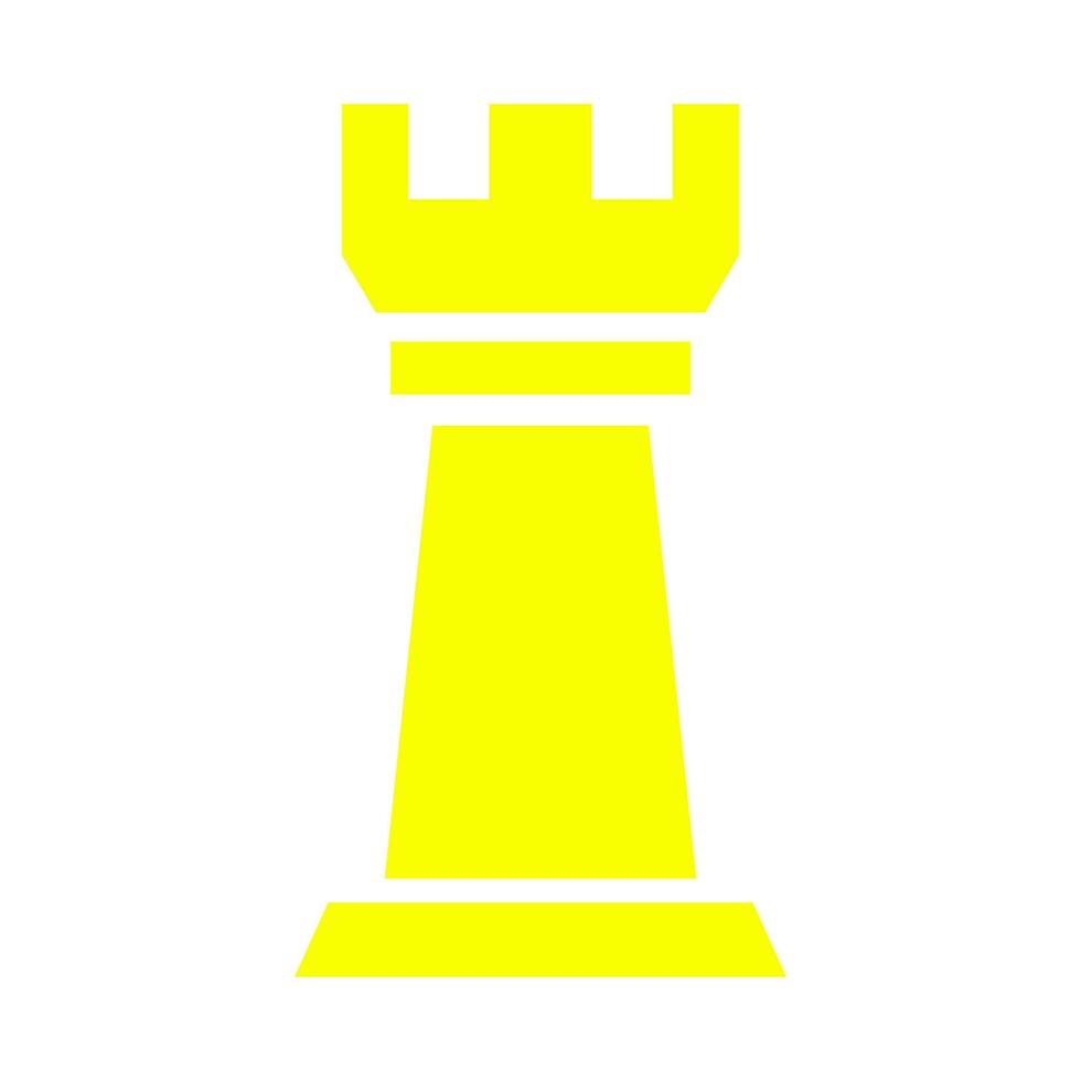 Chess pawn on white background vector