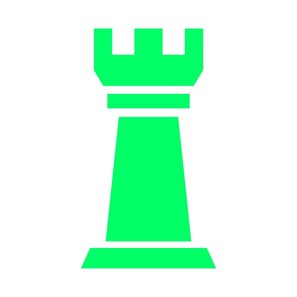 Chess pawn on white background vector