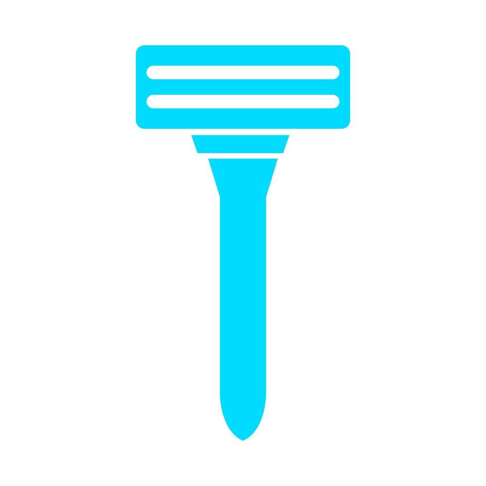 Razor on a white background vector