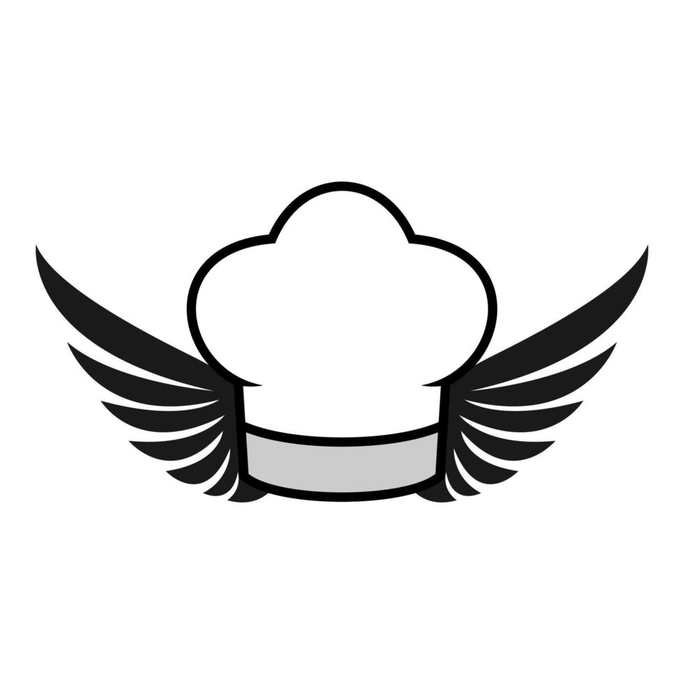 Illustration Vector Graphic of Chef Wing Logo. Perfect to use for Food Company