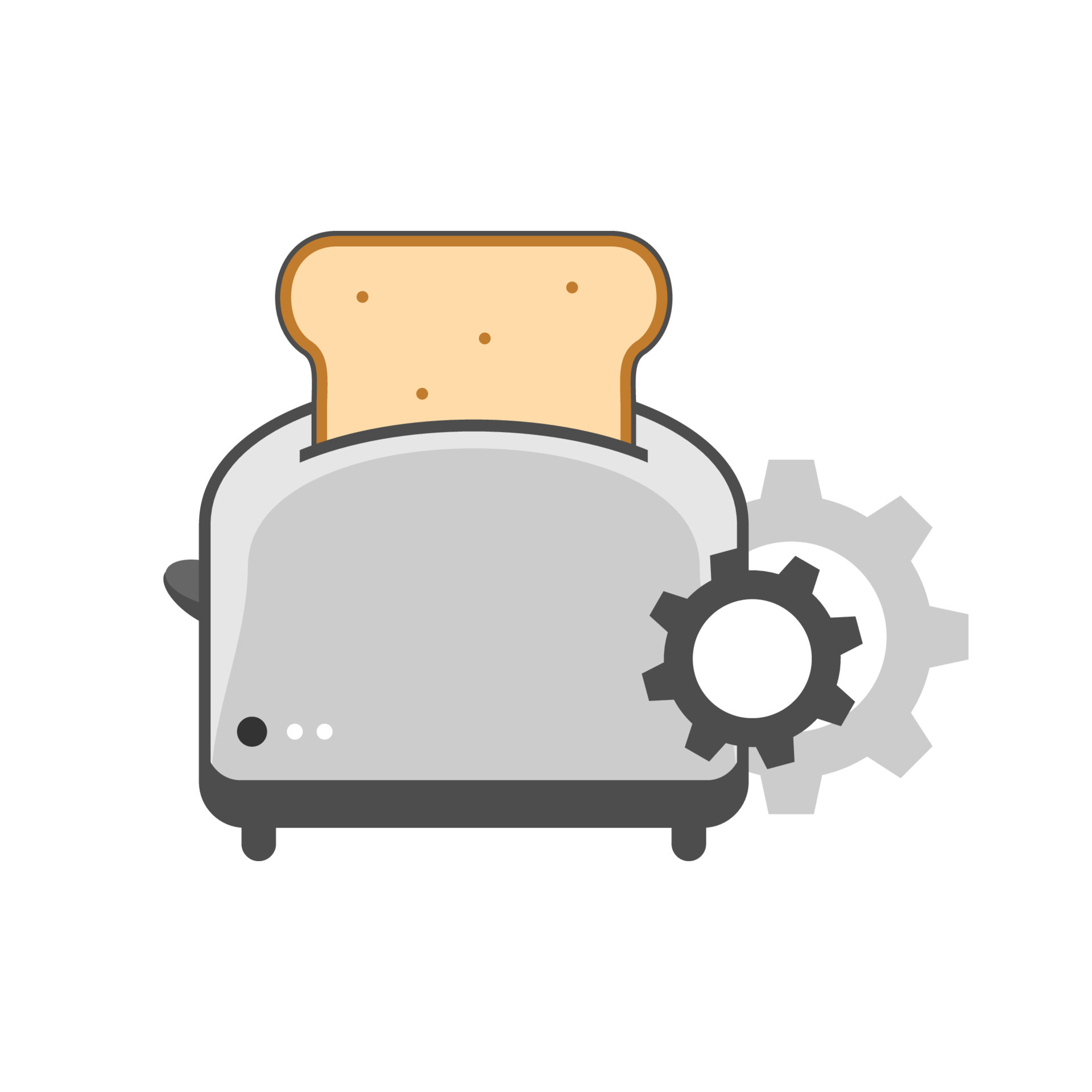 Illustration Vector Graphic of Toaster Logo. Perfect to use for