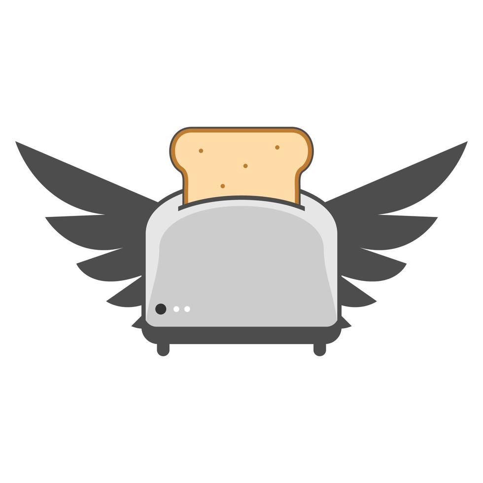 Illustration Vector Graphic of Toaster Logo. Perfect to use for Technology Company